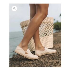 OluKai Kaula Paa Kapa Casual Shoes In Tapa color, sz 6 New Beach surf granola